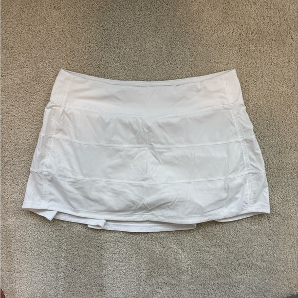 lululemon athletica Pants - Lululemon Athletica White Skirt